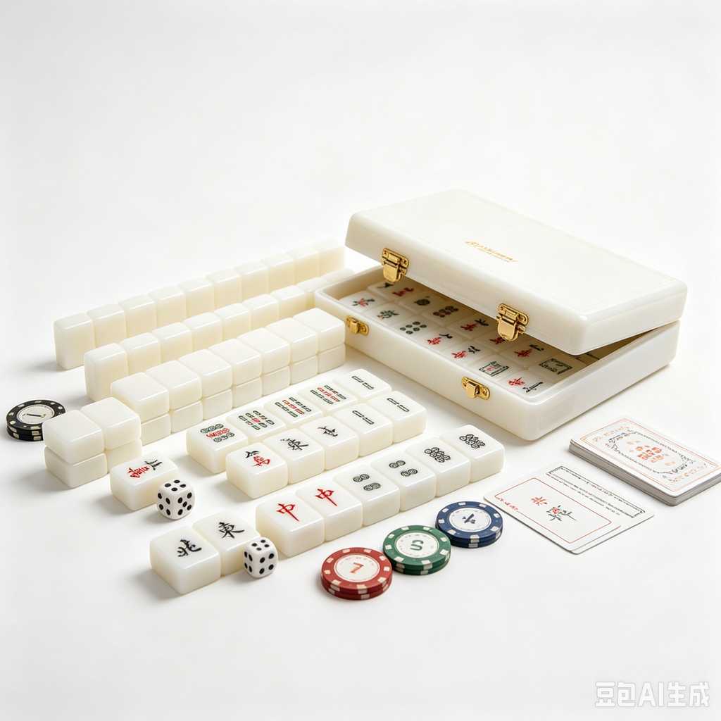 stylish mahjong set gift