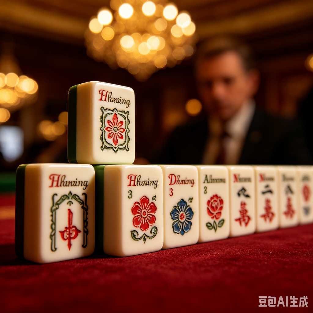 high definition print mahjong tiles